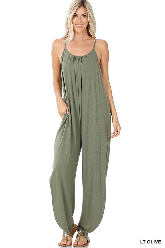 JUMPSUIT WITH SIDE SLITS