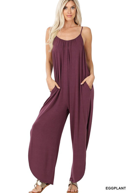 JUMPSUIT WITH SIDE SLITS