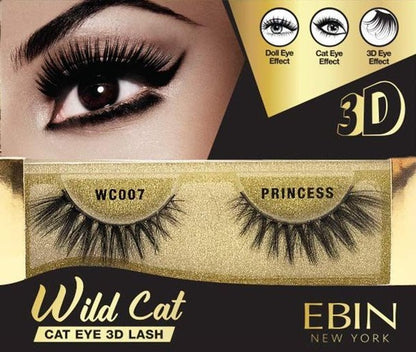 Ebin New York 3D Wild Cat Eyelashes