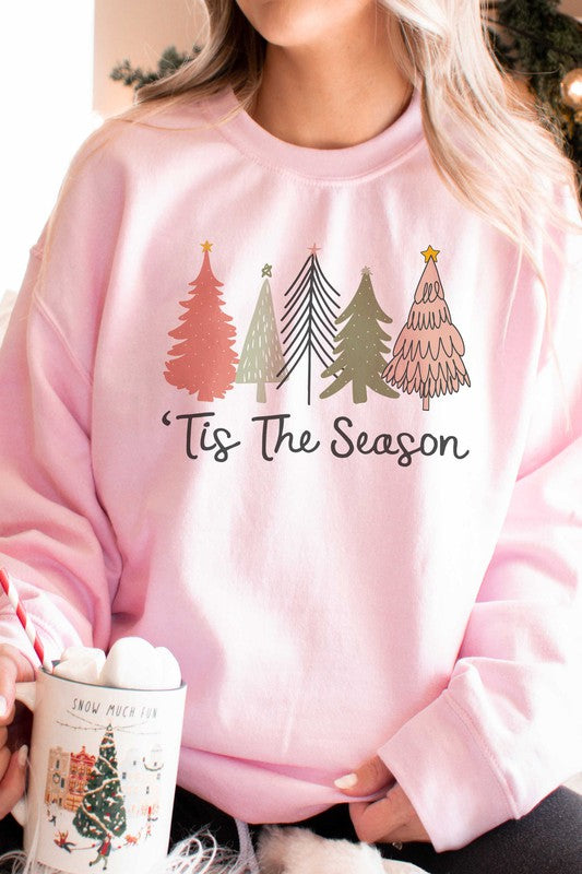 'TIS THE SEASON CHRISTMAS TREES SWEATSHIRT