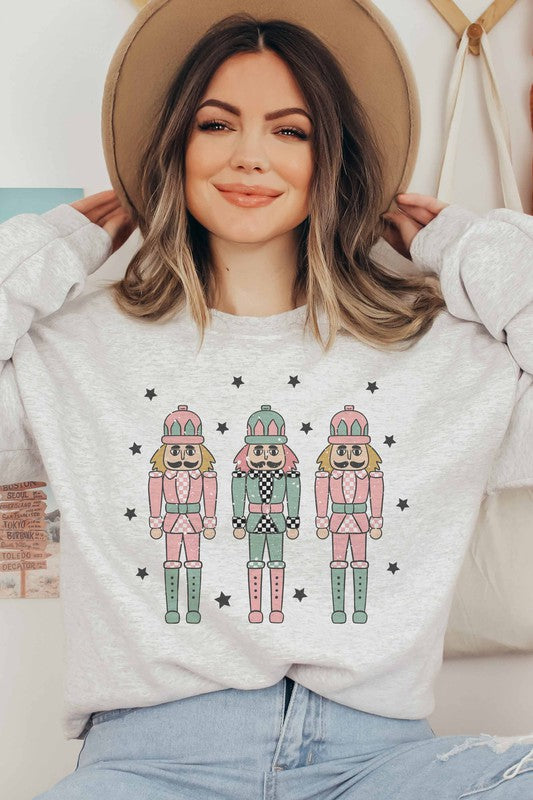 CHRISTMAS PUPPETS SWEATSHIRT PLUS SIZE