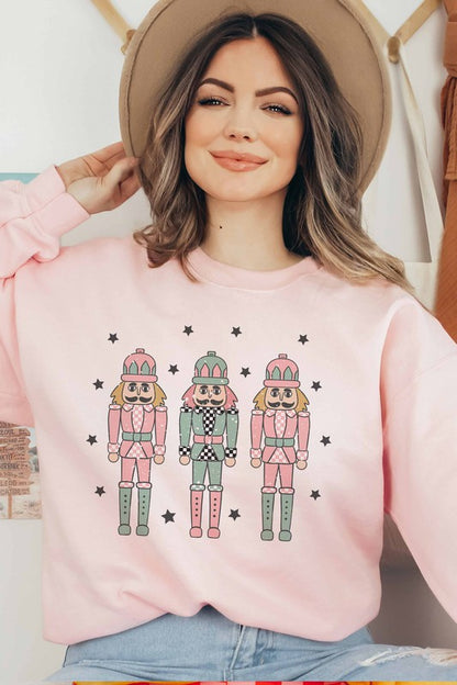 CHRISTMAS PUPPETS GRAPHIC SWEATSHIRT