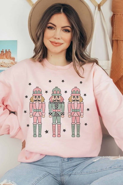 CHRISTMAS PUPPETS GRAPHIC SWEATSHIRT