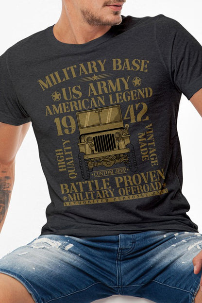 Military Base US Army American Legend Graphic Tee