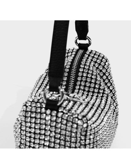 Rhinestone Bag Chain Evening  Shoulder Purse