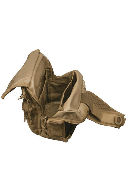 Military Canvas Concealed Sling Backpack
