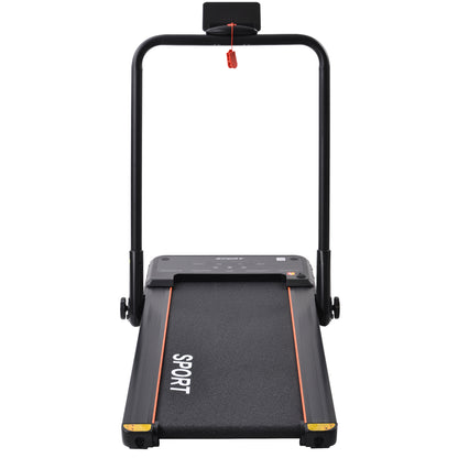 2.5HP Horizontally Foldable Electric Treadmill Motorized Running Machine ,Black (Expected Arrival Time:4.30)