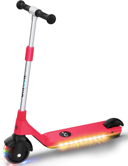 Gyroor Electric Scooter for Kids, Teens, Boys and Girls with Lightweight and Adjustable Handlebar, H30 Kids Electric Scooter with Rechargeable Battery, 6 MPH Limit-Best Gift for Kids!