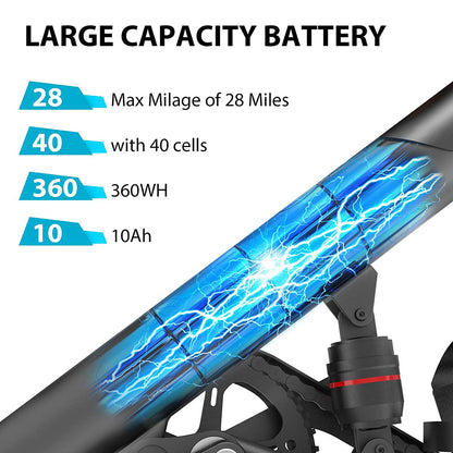 Gyroor C3 Folding Electric Bike for Adults Teens, 450W eBike with 19MPH up to 28 Miles 14in Air-Filled Tires Dual Disc Brakes 3 Riding Modes Adult Electric Bicycles