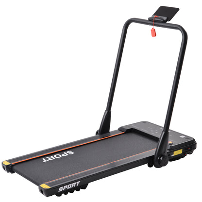 2.5HP Horizontally Foldable Electric Treadmill Motorized Running Machine ,Black (Expected Arrival Time:4.30)