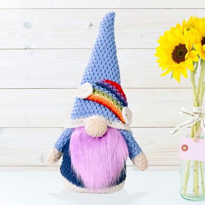 Two-Piece Rainbow Stripe Gnomes